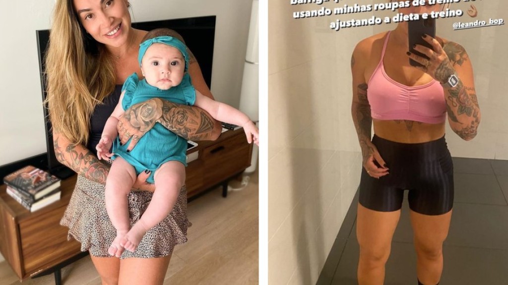 Dani Bolina Corpo real de 5 meses pós parto O Rolo Notícias