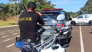 Equipe de Policiamento com motocicletas faz treinamento de pilotagem e abordagem