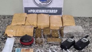 Polícia apreende 7 tijolos de maconha na Cecap em Piracicaba