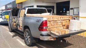 Lotou a caminhonete de maconha e partiu em alta velocidade pelas ruas de Bauru