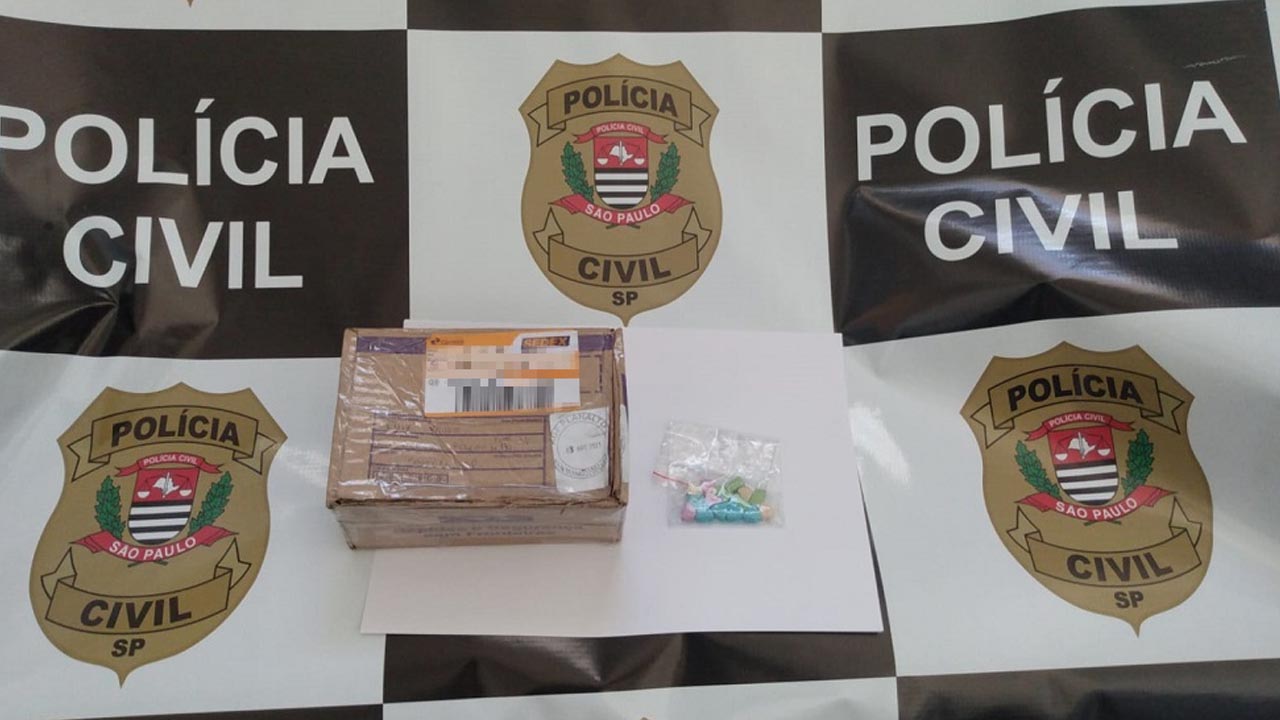 Casal de Conchas recebe drogas pelo Correio e passa a ser investigado pela polícia