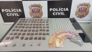 130 porções de drogas são apreendidas em Bauru