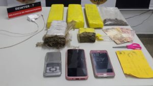 Mulher é presa com cinco tijolos de maconha em Paranapanema