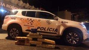 TOR apreende mais de 100 tijolos de droga em Santa Cruz do Rio Pardo