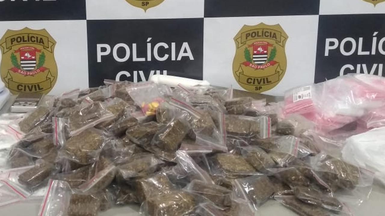 Botucatu: polícia fecha delivery de maconha, cocaína e drogas sintéticas