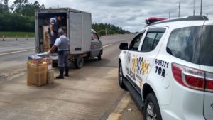 Roubaram igreja em Bauru e foram presos no pedágio de Porangaba