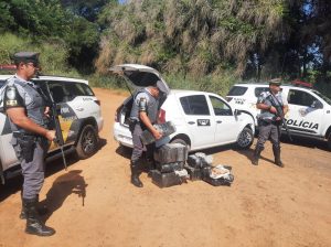 Motorista tenta fugir da Polícia com cerca de 150 quilos de maconha em Guarantã