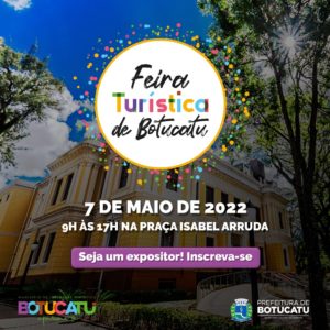 Inscrições abertas para a 1ª Feira Turística de Botucatu