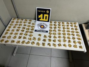 Polícia apreende mais de 2 mil porções de drogas com traficante de bicicleta