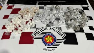 Polícia apreende quase 2.300 porções de drogas em Botucatu