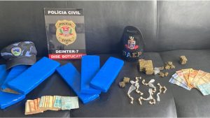 Polícia apreende 4 quilos de maconha no Jardim Brasil