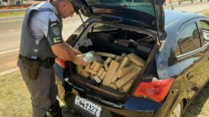 Polícia Militar Rodoviária apreende 418 kg de maconha em Marília