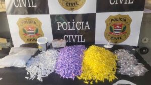 Polícia Civil prende dupla e apreende cerca de 4 mil porções de drogas