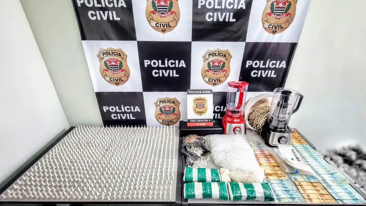 Maior ponto de tráfico de cocaína em Bauru é desmantelado em Operação Policial