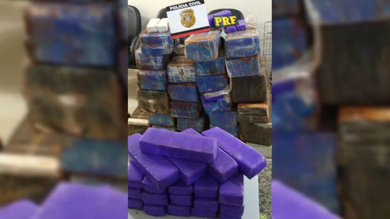 Motorista é preso transportando mais de 380 quilos de maconha em Ourinhos