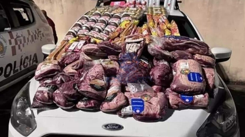 Quadrilha que furtou carnes e outros produtos em supermercados é presa em Rio Claro