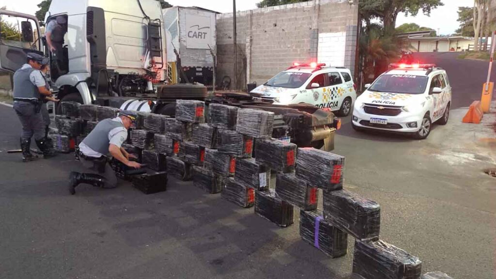 Polícia prende traficante que transportava 1 tonelada de maconha em Marília