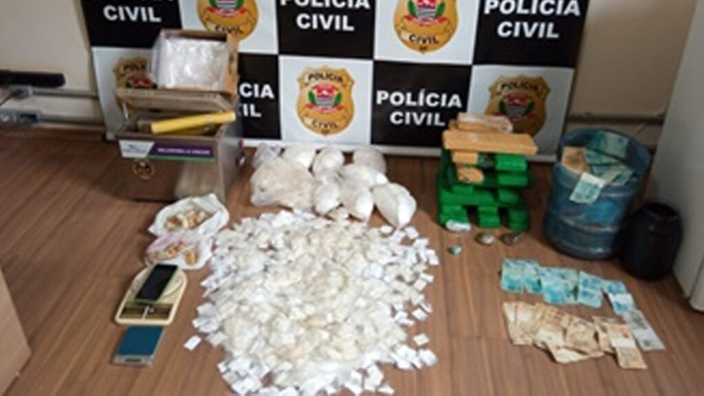 Policia desmantela laboratorio de drogas em Manduri