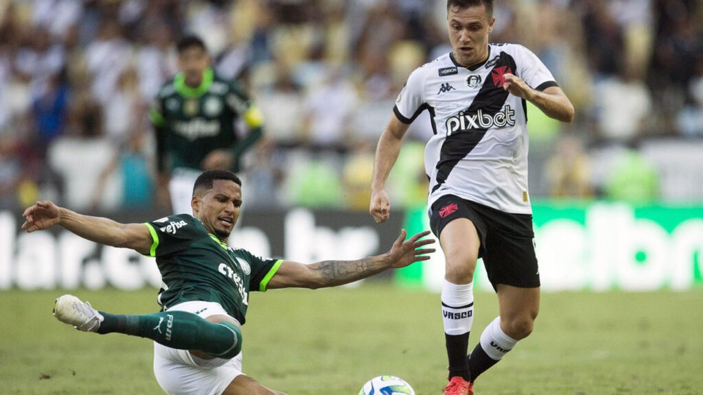 Palmeiras arranca empate com o Vasco em jogo movimentado