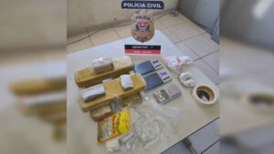 Polícia de Avaré apreende grande quantidade de drogas em mata do bairro Jardim Vera Cruz