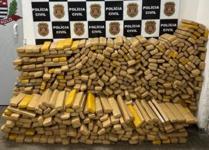Polícia Civil apreende carga de mais de 1 tonelada de maconha